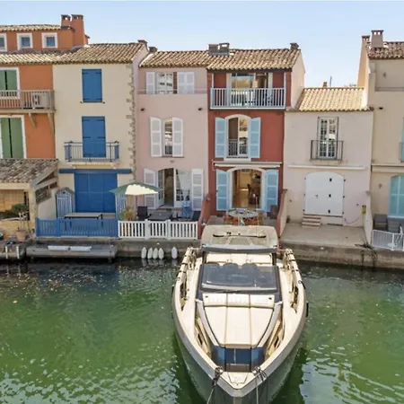 Maison De Pêcheur Strelitzia Amarrage 3,8m Par 16m * Grimaud